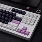Amethyst GMK Style 253 Keys ABS Doubleshot Full Doubleshot Keycaps Set for Cherry MX Mechanical Gaming Keyboard